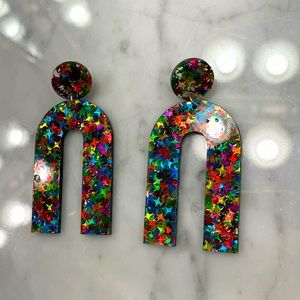 Sparkle Confetti Earrings